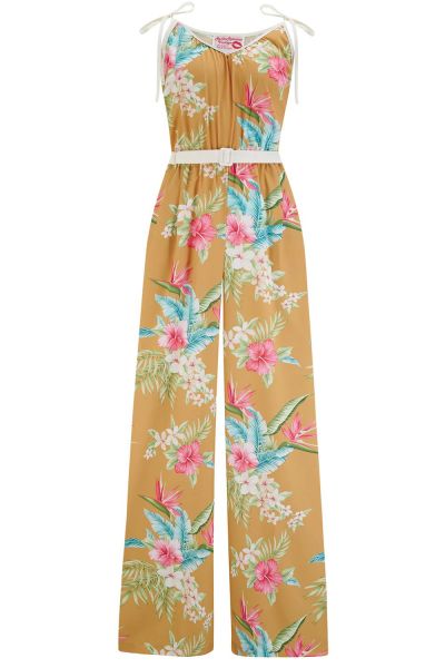 Jumpsuit, MARCIE Honolulu Mustard