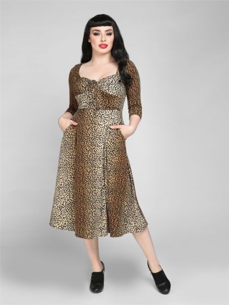 Dress, MINDA Leopard