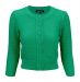 MAK Cardigan, Pat 50s Kelly Green PLUS