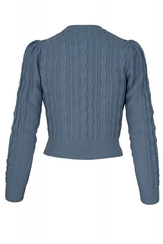 EMMY Cardigan, Ice Skater Pale Indigo