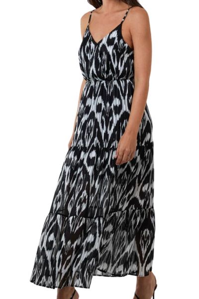 Maxi Dress, RITA Black&White