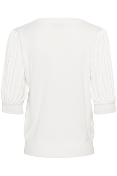 Knitted Top, LONE Valkoinen