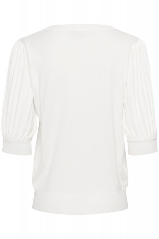 Knitted Top, LONE Valkoinen