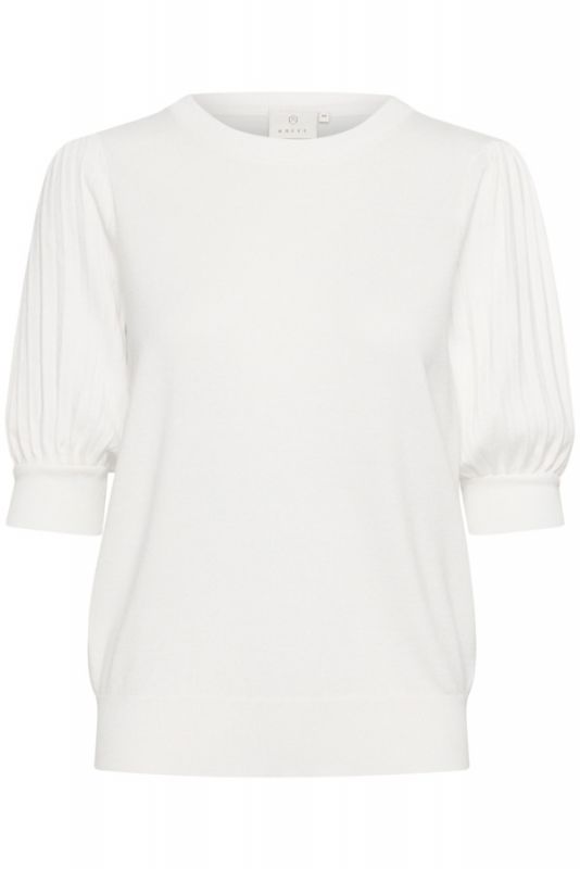 Knitted Top, LONE Valkoinen