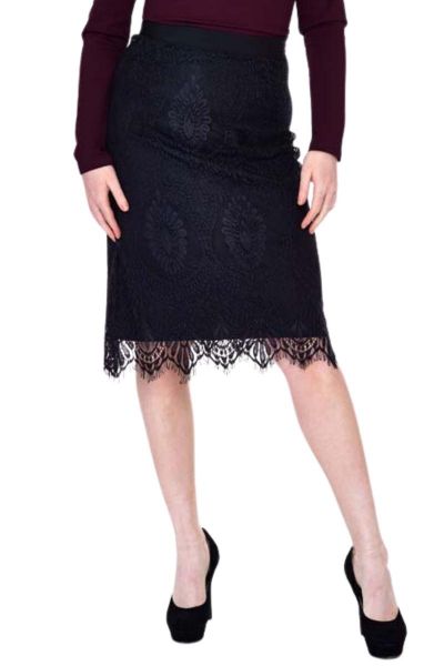 Skirt, BLACK LACE (3939)