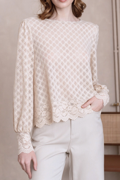 Pusero, LULU Cream Lace