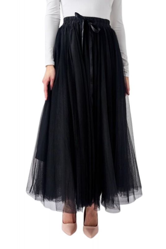 Tulle Skirt, PARIS Black