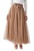 Tulle Skirt, PARIS Taupe