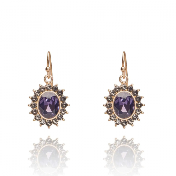 Earrings, REGENCY Amethyst