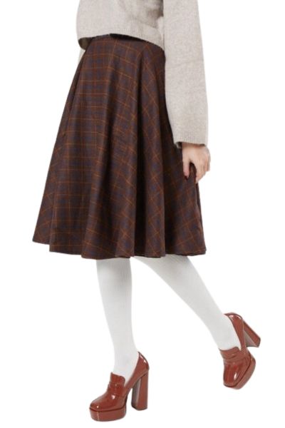 Kellohame, SOPHIE Brown/Blue Check (6850)