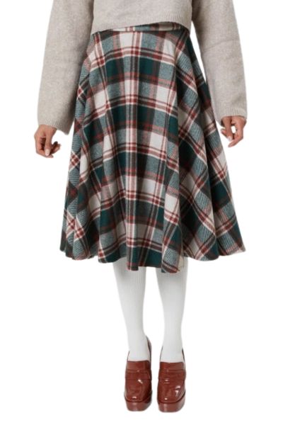 Kellohame, SOPHIE Green/Ivory Tartan (6849)