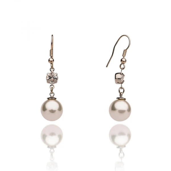 Earrings, VINTAGE Pearl