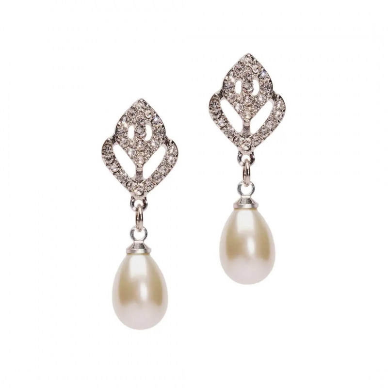 Earrings, PEARL Drop