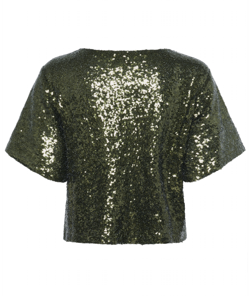 Paljettipusero, MIRANDA Vihreä