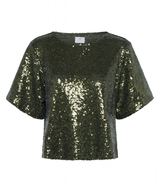 Paljettipusero, MIRANDA Vihreä