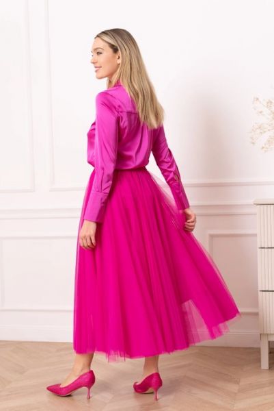 Tulle Skirt, PARIS Hot Pink