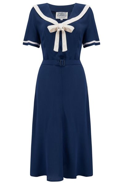 Dress, SEAMSTRESS OF BLOOMSBURY Patti Navy