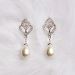Earrings, PEARL Drop