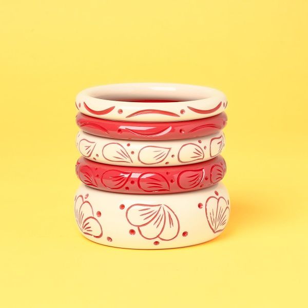 Bracelet, SPLENDETTE Petal Cream Narrow