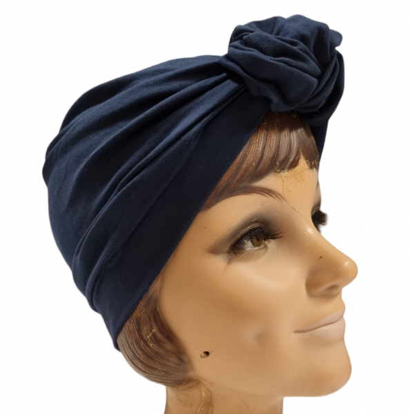 Turban Hat, KNOT Navy