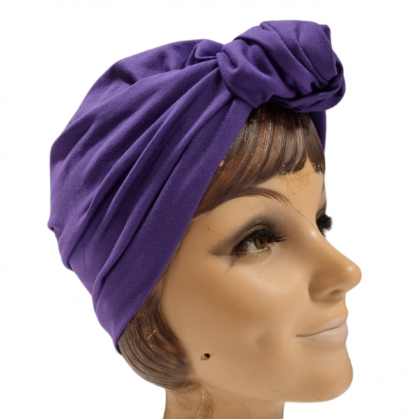 Turban Hat, KNOT Purple