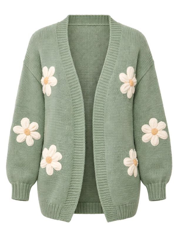 Cardigan, DAISIES Salvia
