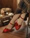 Shoes, CHARLIE STONE Grifo Scarlet Red