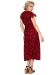 Dress, RED ROSE Flare (9744)