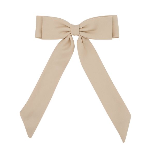 Hair Bow, LOVELY Beige