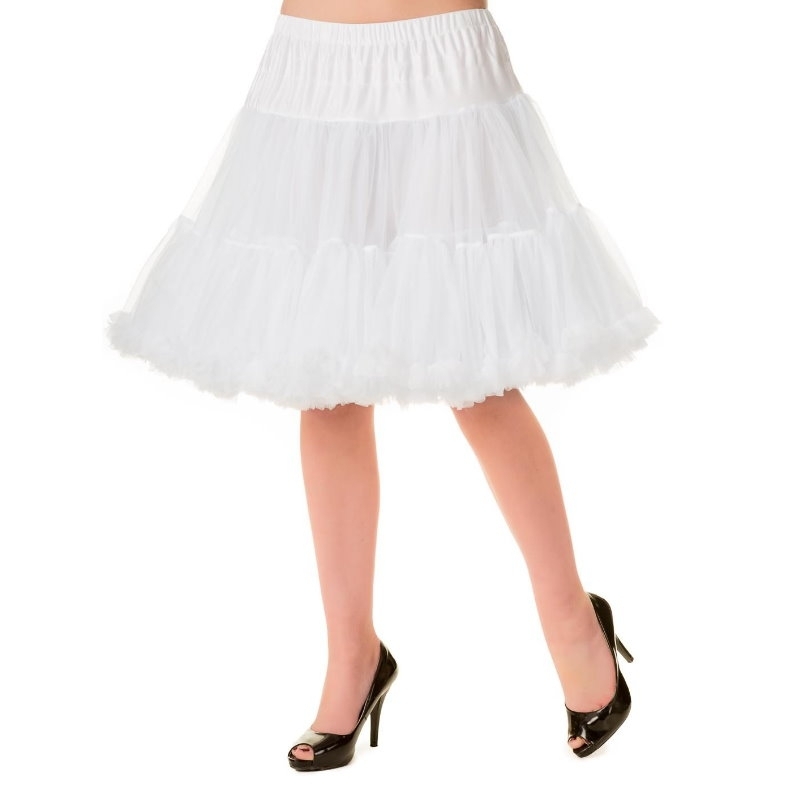 Petticoat, MIDI White 50 cm