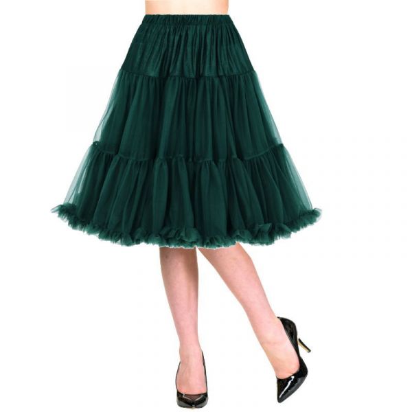 Petticoat, STARLIGHT Bottle Green