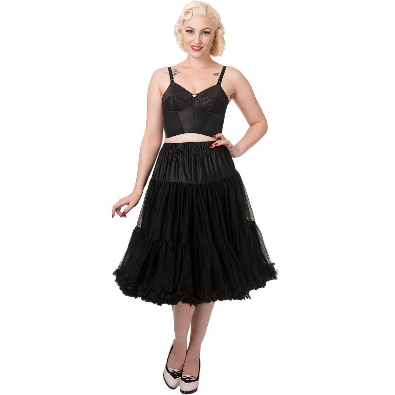 Petticoat, LIFEFORMS Black 66 cm