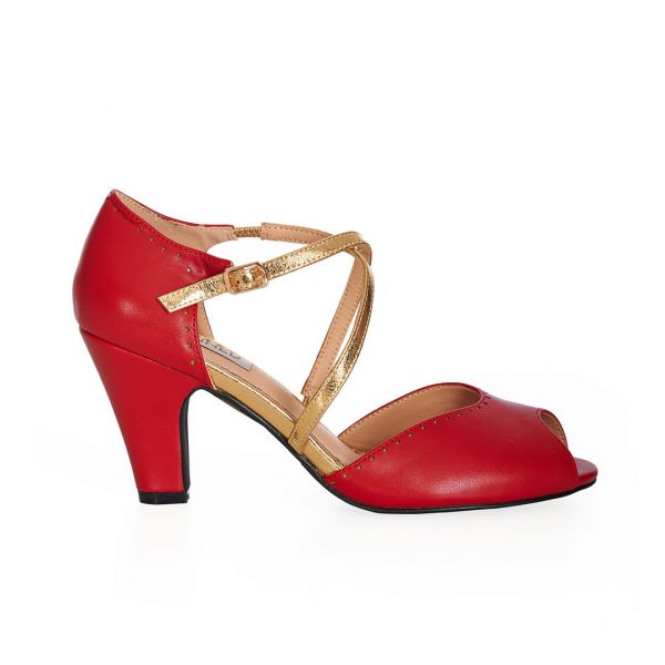Shoes, SASSY Dance Red (71198)