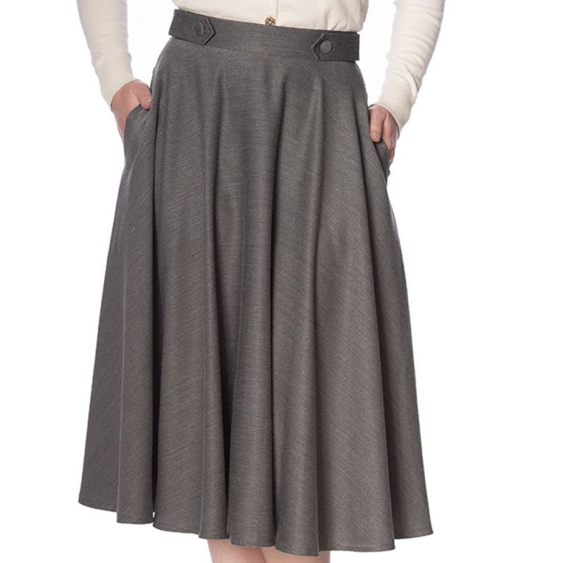 Swing Skirt, DI DI Grey (2278)