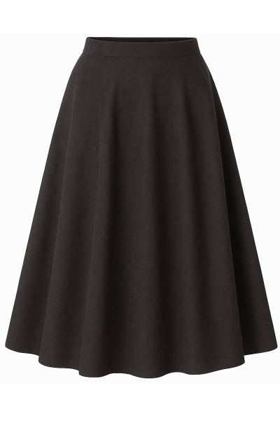 Swing Skirt, LADY Dark Grey (25515)