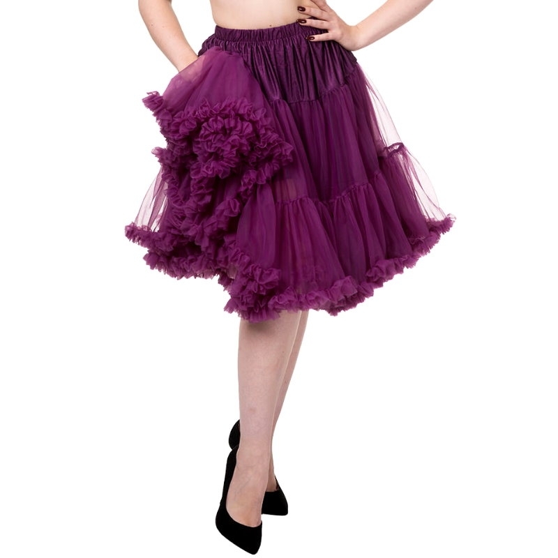 Petticoat, STARLIGHT Aubergine