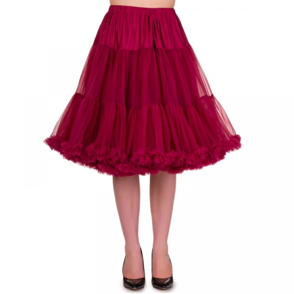 Petticoat, STARLIGHT Bordeaux