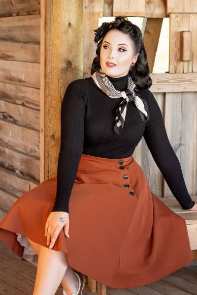 Top, SPIROS 60s Black (60020)