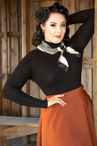 Top, SPIROS 60s Black (60020)