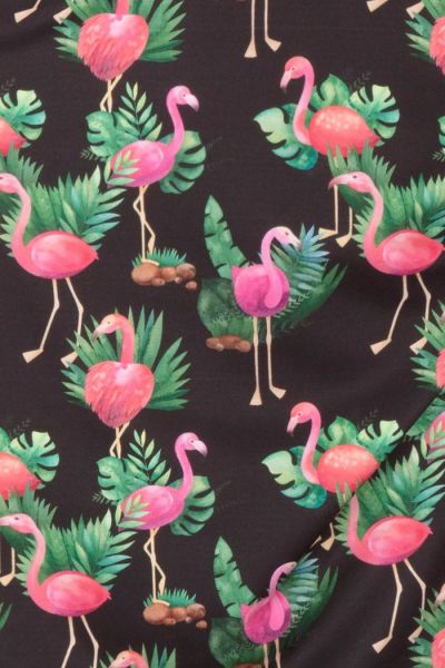 Pencil Dress, ELSIE Fancy Flamingo