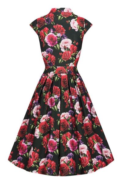 Swing Dress, EVA Red Roses