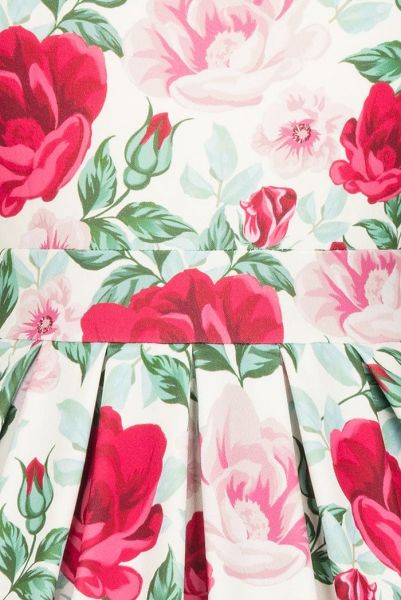 Swing Dress, EVA Valentines Roses