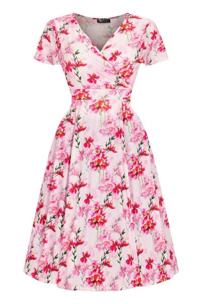 Swing Dress, LYRA Pink Floral