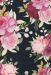 Pencil Dress, ELSIE Pink Roses On Navy