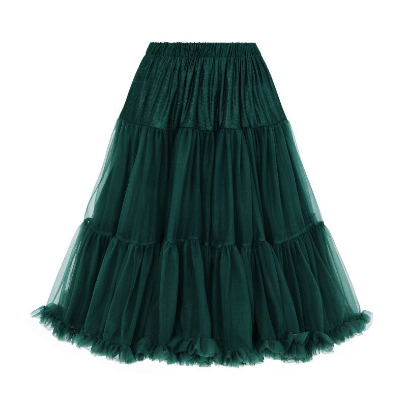 Petticoat, STARLIGHT Bottle Green