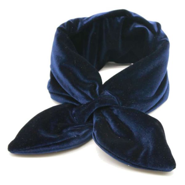 Scarf, MIRANDA'S VELVET Navy