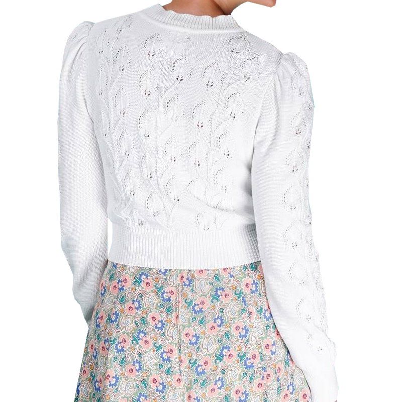 white dressy cardigan