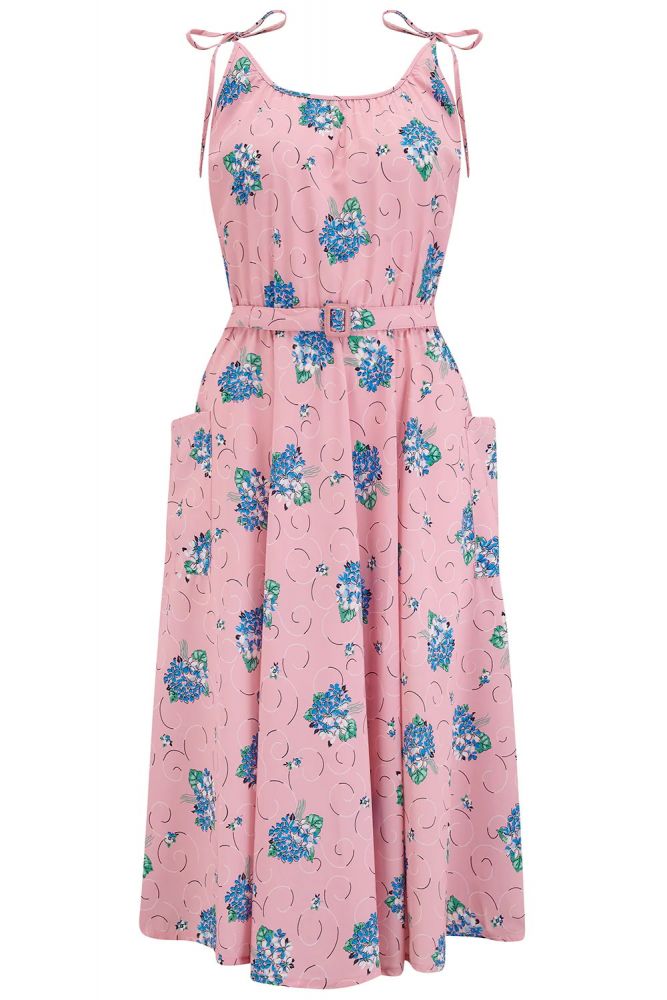 Swing Dress, SUZY SUN Pink Summer Bouquet - Dressy