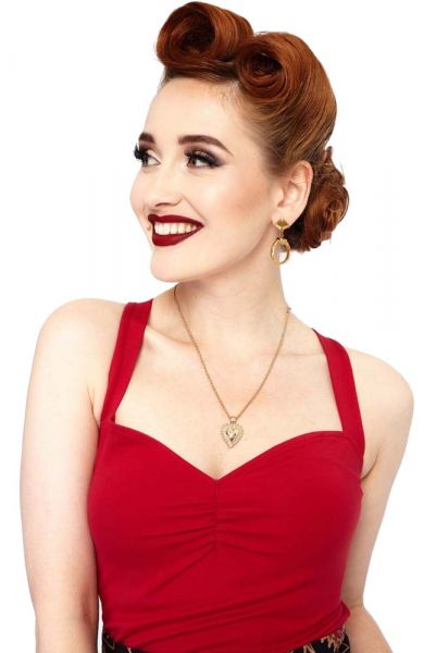 Top, SWEETHEART Red (2754)