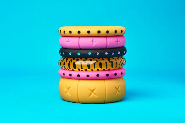 Bracelet, SPLENDETTE Matte Pineapple Wide